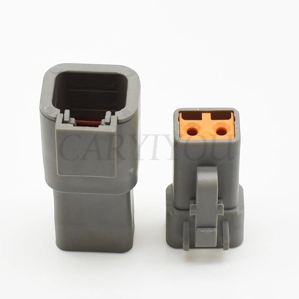 2 Pin 2.3mm DTP Series Waterproof Connector DJ70210Y-2.3-11/21 PA66 Male Female Automotive