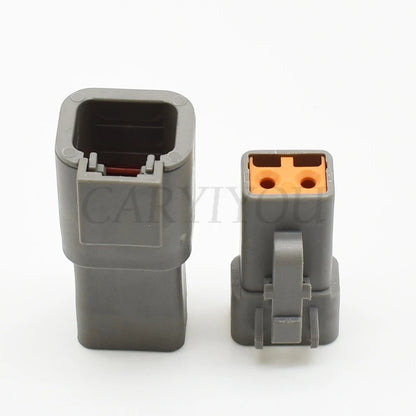 2 Pin 2.3mm DTP Series Waterproof Connector DJ70210Y-2.3-11/21 PA66 Male Female Automotive