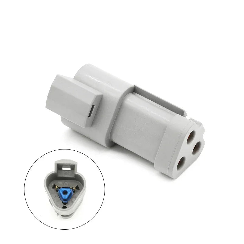 Deutsch DT 3-Pin Waterproof Connector Housing DT04-3P DT06-3S Automotive Flame Retardant