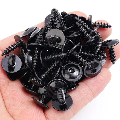 Auto Body Screws Fastener Self-Tapping Screws N90974701 Car Mudguard Wheel Arch Bumper Fasteners for Volkswagen Porsche Audi