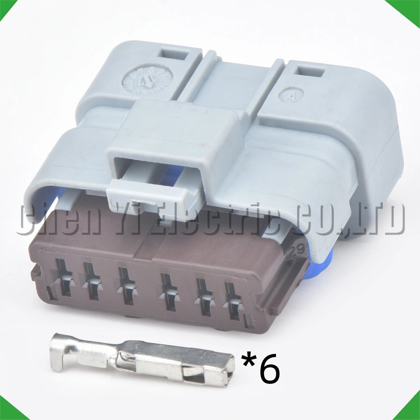 6 Pin Accelerator Throttle Pedal Connector 211PC062S1149 for Peugeot