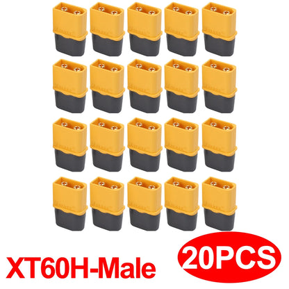 XT60H Plug Male Female Connector with Sheath for RC LiPo Battery