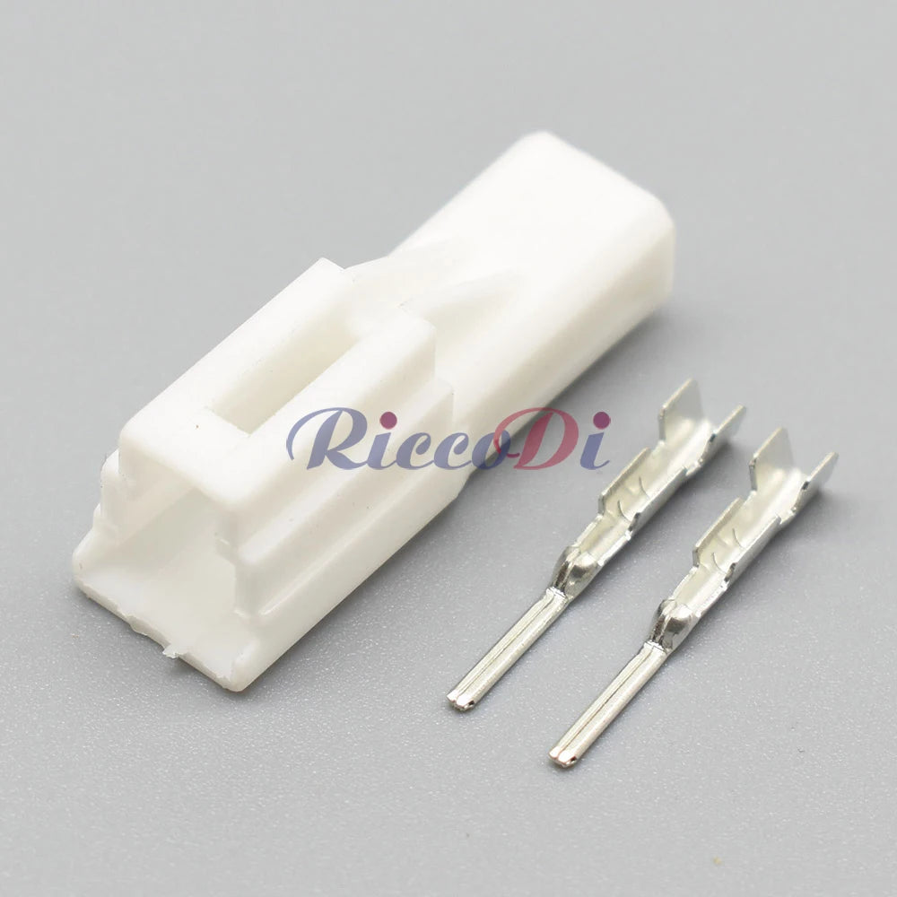 DJ7026C-1.2-21 Automotive 1.2mm 2-Pin Unsealed Wire Harness Connector Female Socket