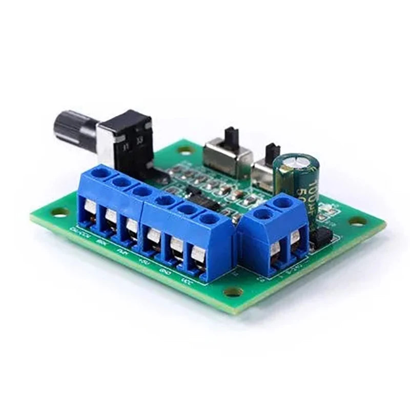 New DC 8V-24V Brushless DC Motor Driver Controller Board PWM Driver Fan Motor Speed Governor Forward And Backward Control 18KHz