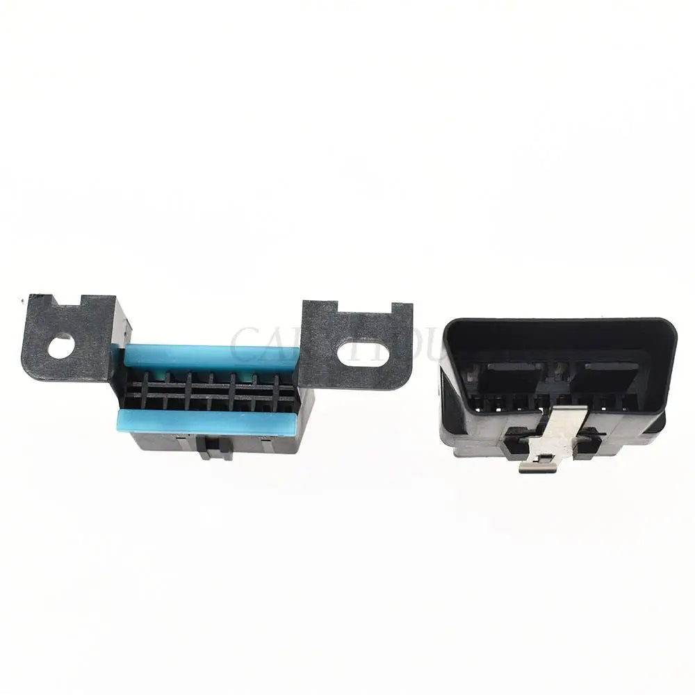 MG610761-5 Automotive 16-Pin OBD2 Diagnostic Connector — Black Female Wire Socket with 20cm Cable