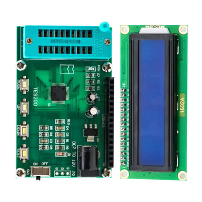 IC Logic Gate Tester TES200 IC Tester LED Digital Meter 74 40 45 Series LC Logic Gate Tester DC 7-12V Electrical Equipment