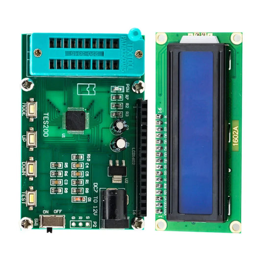 IC Logic Gate Tester TES200 IC Tester LED Digital Meter 74 40 45 Series LC Logic Gate Tester DC 7-12V Electrical Equipment