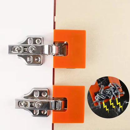 Hinge Installation Positioning With Magnetic Woodworking Quick Installation Aid Point Fixed Plate For Cabinet Door Panel Hinge