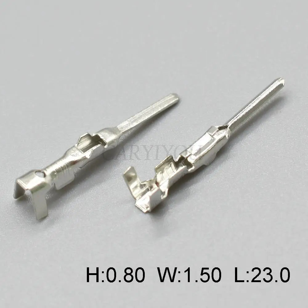 183025-1 / 282109-1 Brass Tyco Crimp Terminal Splice Pins — Sealed Waterproof Male & Female Connector Terminals