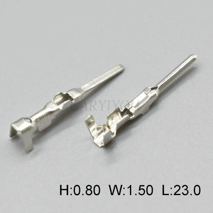 183025-1 / 282109-1 Brass Tyco Crimp Terminal Splice Pins — Sealed Waterproof Male & Female Connector Terminals