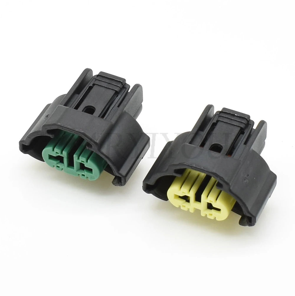 2 Pin Waterproof Automotive Wire Connector for Fog Lamps Socket H11 H9 M6 Female Plug Compatible with 6189-0935 for Toyota Mazda