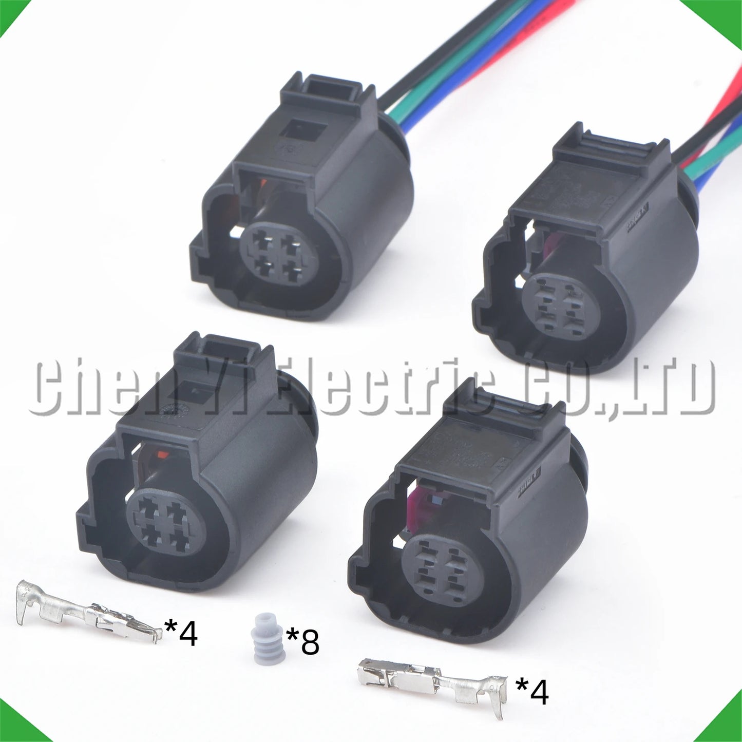 4 Pin Fog Lamp Connector 1563483 4H0973712A 4B0973712A for Volkswagen