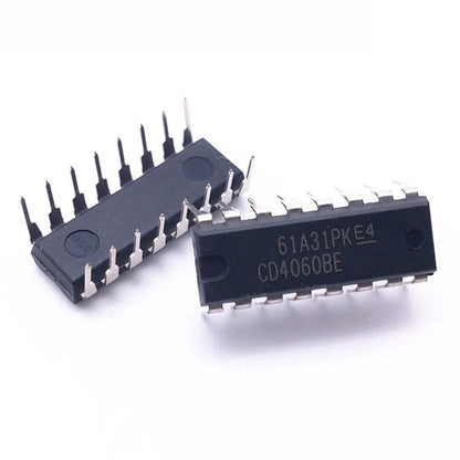 5PCS CD4060BE CD4060BN CD4060 DIP-16 Timer Counter IC New Original
