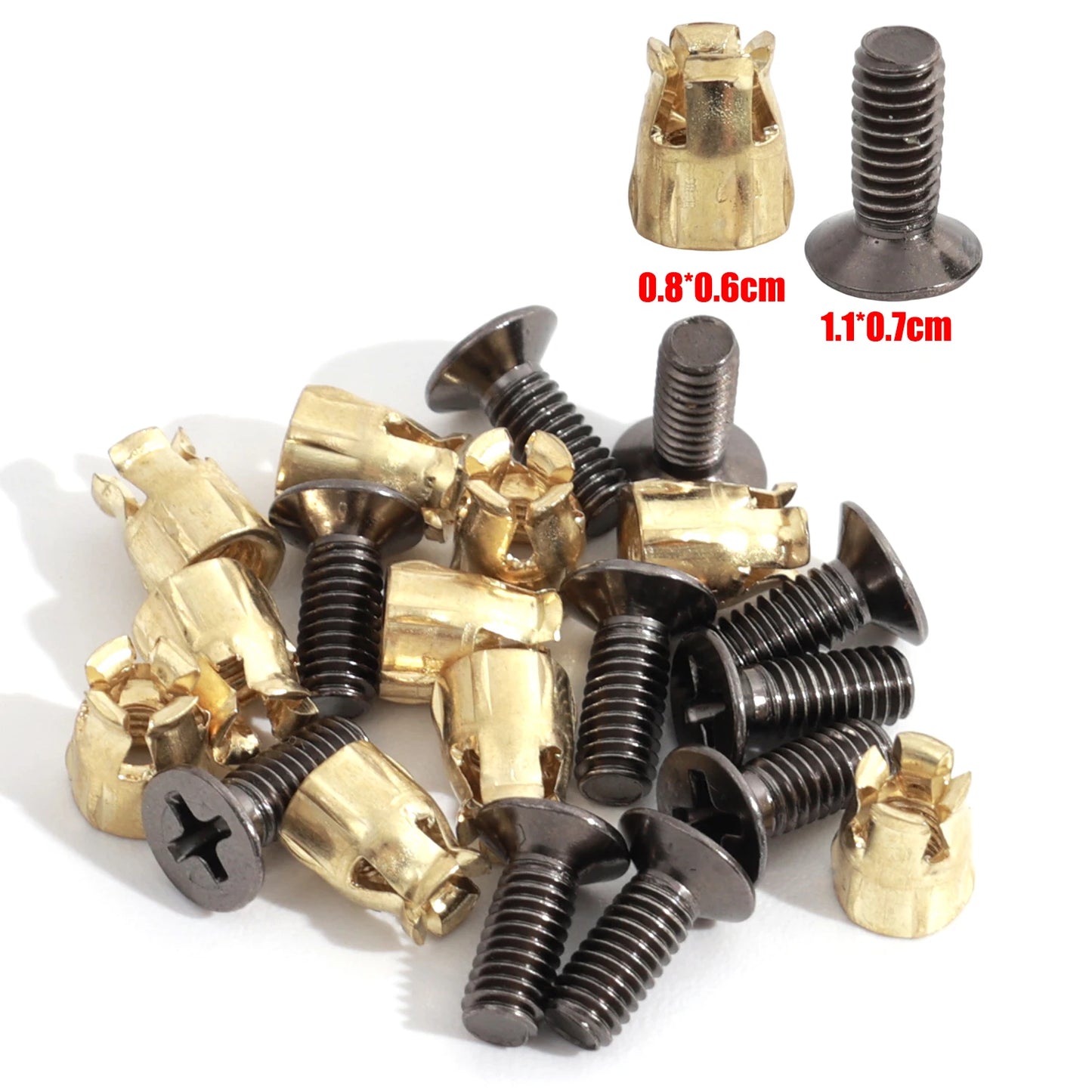 Hardware Expansion Nut Cabinet Hinge Mounting Kit for Furniture Repair