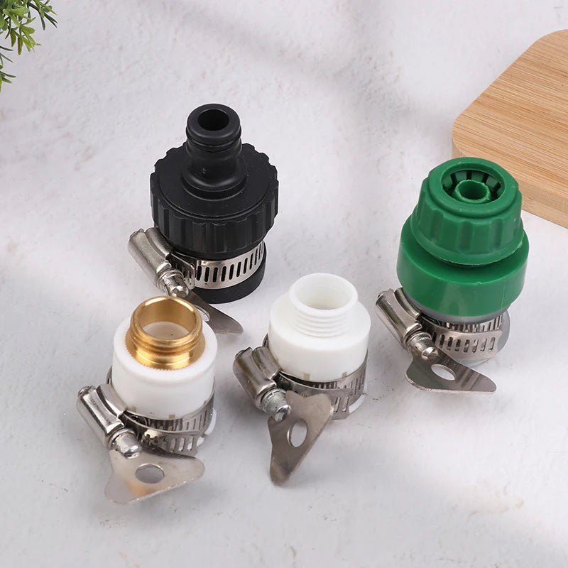 New Universal Faucet Connector Tap Connector Adapter Garden Kitchen Water Hose Pipe Joiner Fitting Universal