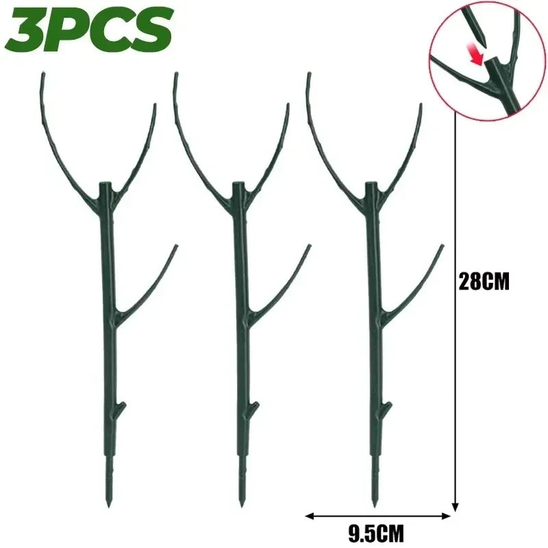 Plant Support Stake 30/3PCS Vine Climbing Fixing Rod for Potted Plants