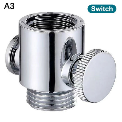 Aluminum Alloy Silver Bidet Anal Enema Shower Head Anus Cleaning Wash Douche Portable Sprayer Thread