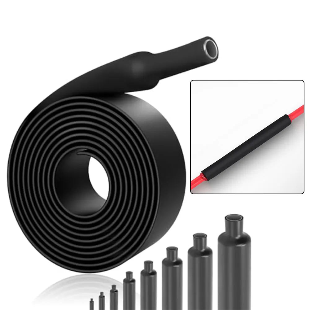 8PCS Heat Shrink Tubing Set 4:1 Heat Shrink Tubing Set 1.5M Heat Shrink Tubing 4|6|8|12|16|20|24|32MM Heat Shrink Tubing