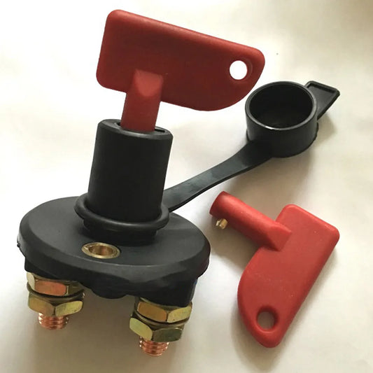 Battery Isolation The Power Key Power Kill Key 100A 12v Key Keys Plastic Battery Isolator Switch Acht Electric Vehicle