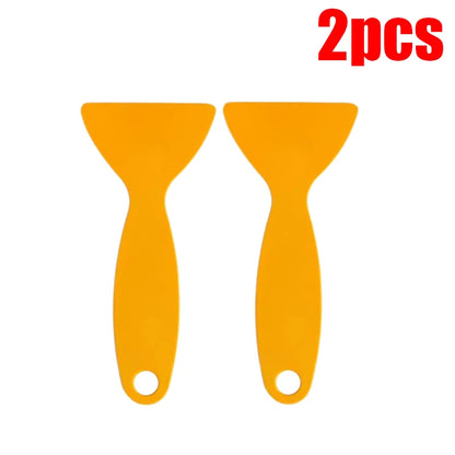 Yellow Scraper Car Film Application Tools Universal Auto Film Wrap Tint Tinted Sticker Scraper Hard Sticker Smooth Squeegee Kit