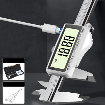 Rechargeable Vernier Digital Caliper High For Precision-Jewelry Depth Gauge Measuring & Gauging Tools