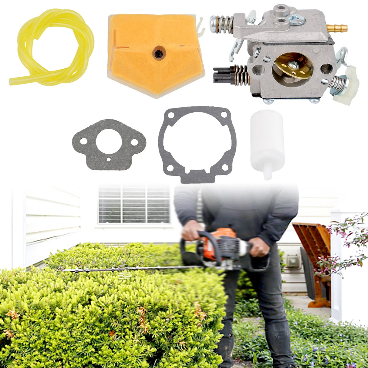 Outdoor Carburetor Engine Fittings Chainsaw Motor Parts Power Equipment Replacement For WT-170 For WT-170-1 61 50