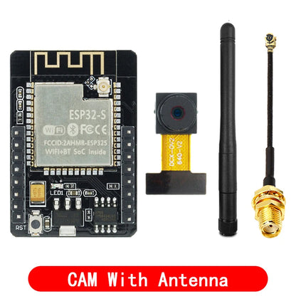 ESP32-CAM WiFi Bluetooth Development Board with OV2640 Camera and CH340 USB Interface