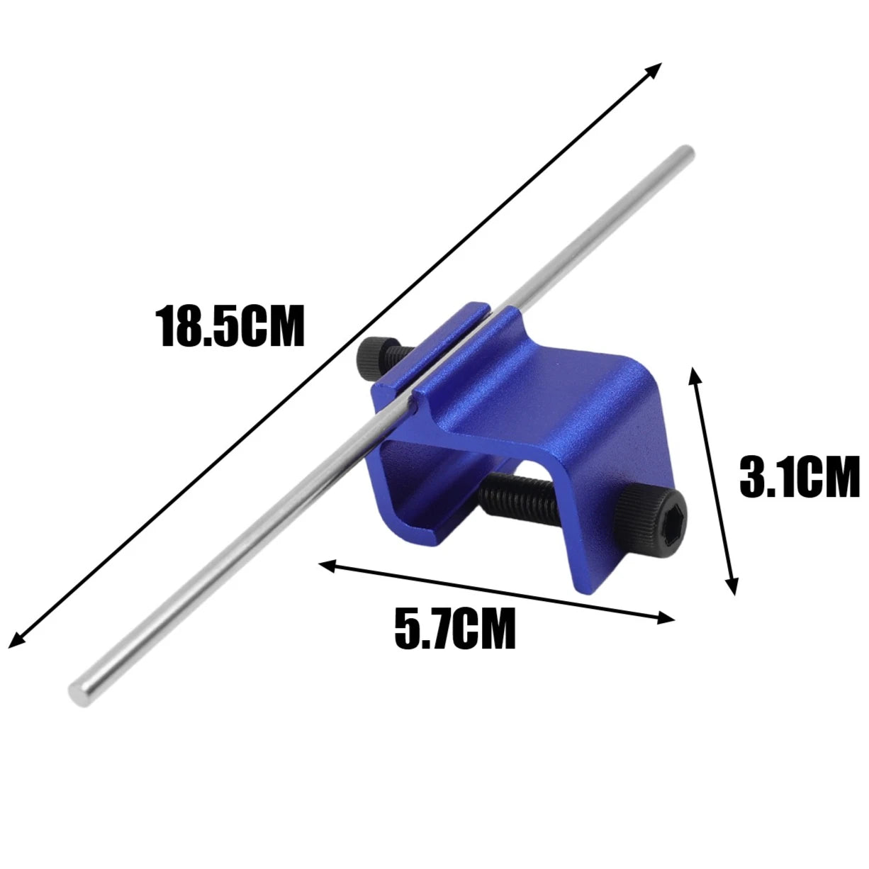 Chain Alignment Tool SuitableQuick Accurate Alignment Tool Universal for Motorcycle ATV Bike Sprocket Sport Dirt Bike Black/Blue