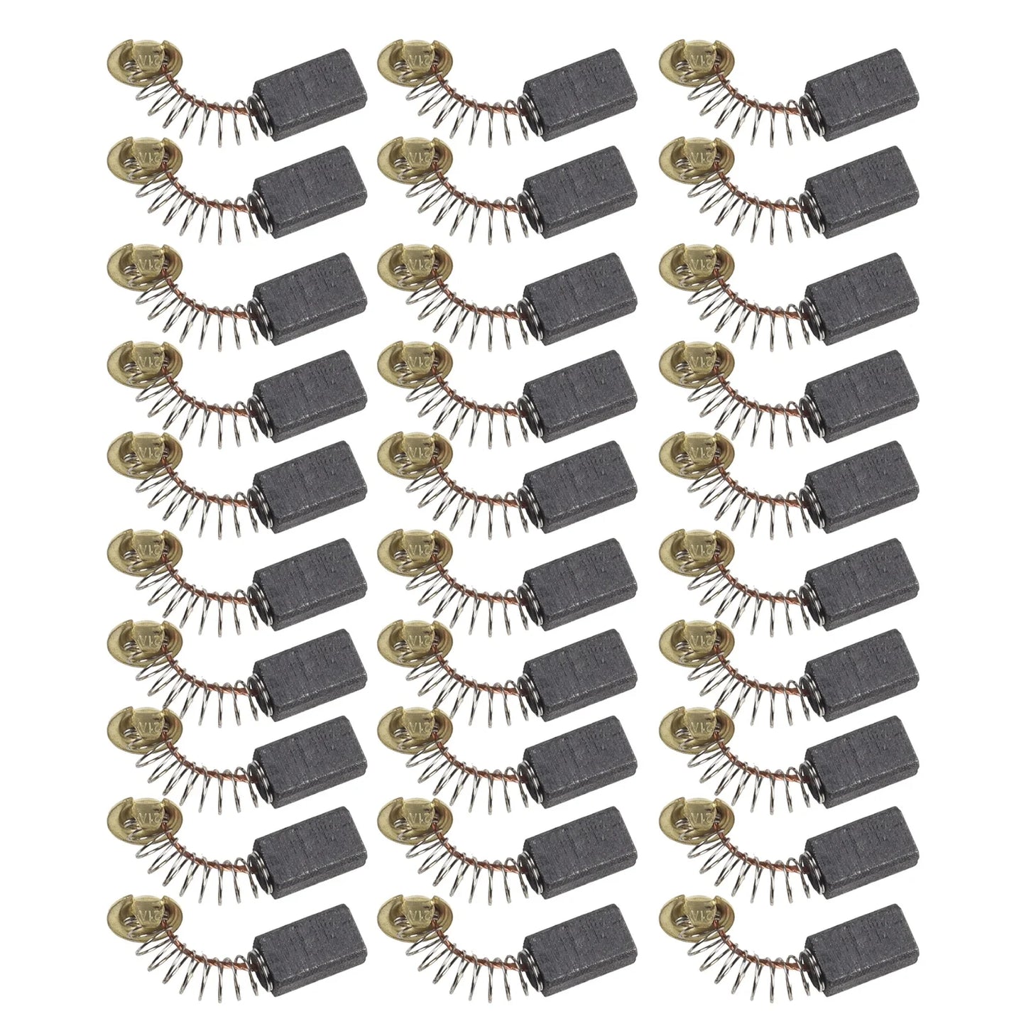 Electric Motor Carbon Brushes 7×11×18mm Replacement for Power Tools, Graphite Carbon Brush Parts