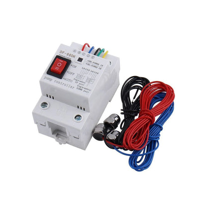 1pcs DF-96DK Automatic Water Pump Controller Switch Tank Liquid Level Detection 20A 220V 50Hz ABS Household Water Pumps