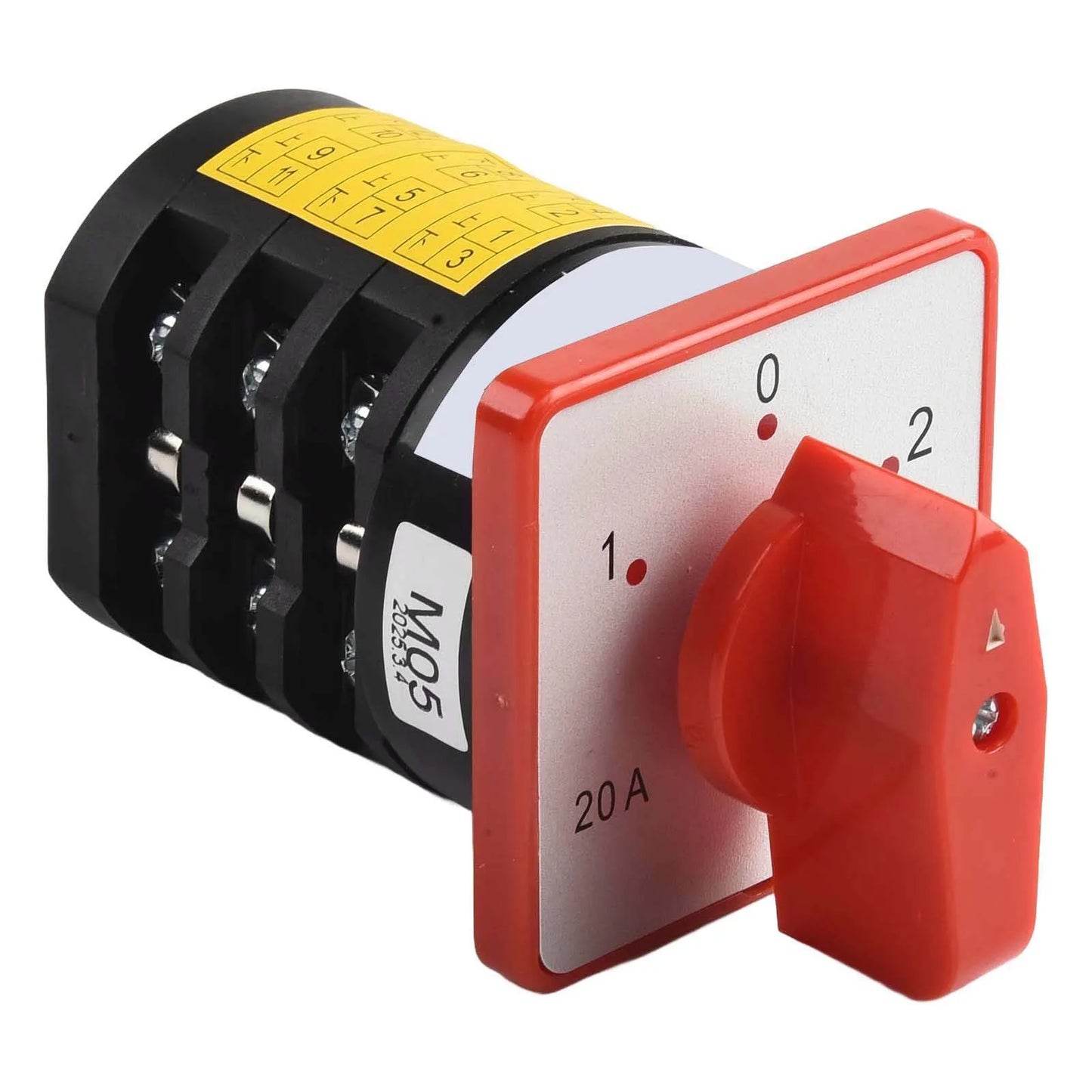 This conversion switch features an intuitive design that enhances usability across multiple motor applications effectively