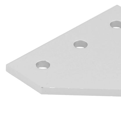 1 PCS  Plate Joint Board Plate Corner Angle Bracket For 2020 Aluminum Profile 5Hole 90 Degree Without Screws Home Hardware