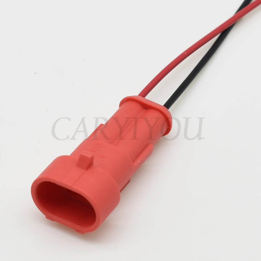 2 Pin 1.5mm Waterproof Connector 282080-1 282104-1 DJ7021-1.5-11/21 PA66 Male Female Seal