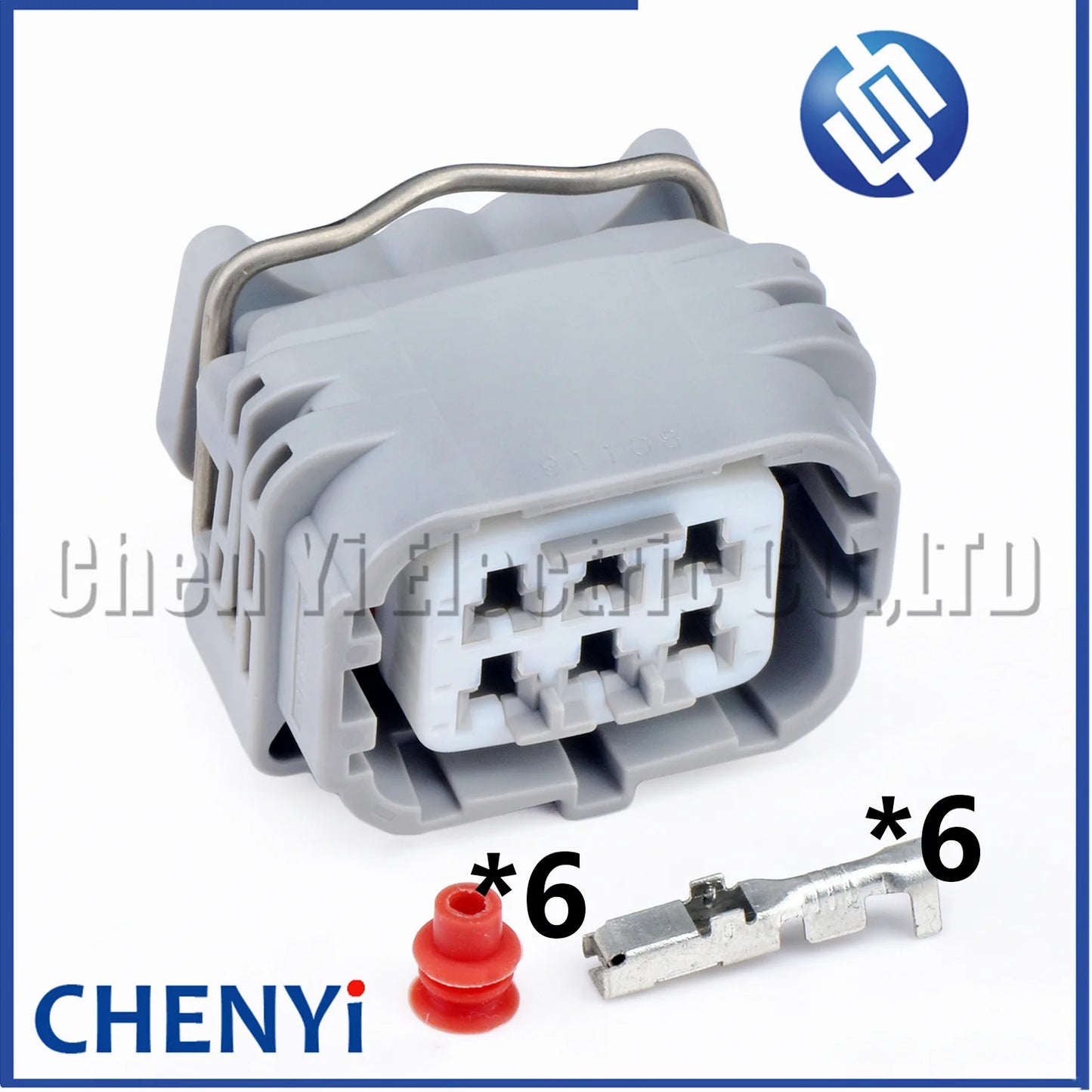 6 Pin Denso Common Rail Injector Connector 90980-91108