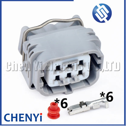 6 Pin Denso Common Rail Injector Connector 90980-91108