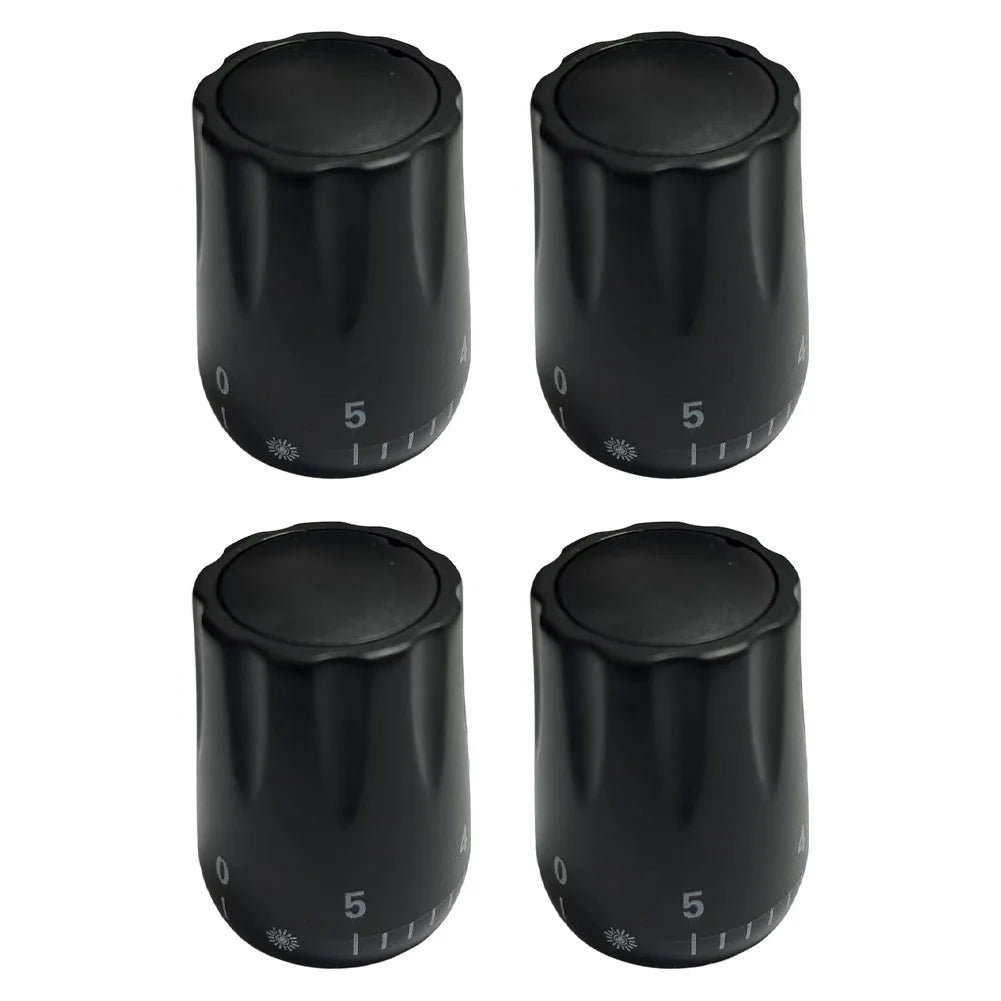 4pcs Heating Valve Temperature Control Valve Rotating Handwheel M30 * 1.5 Nderfloor Heating Manifold Handwheel Thermostatic