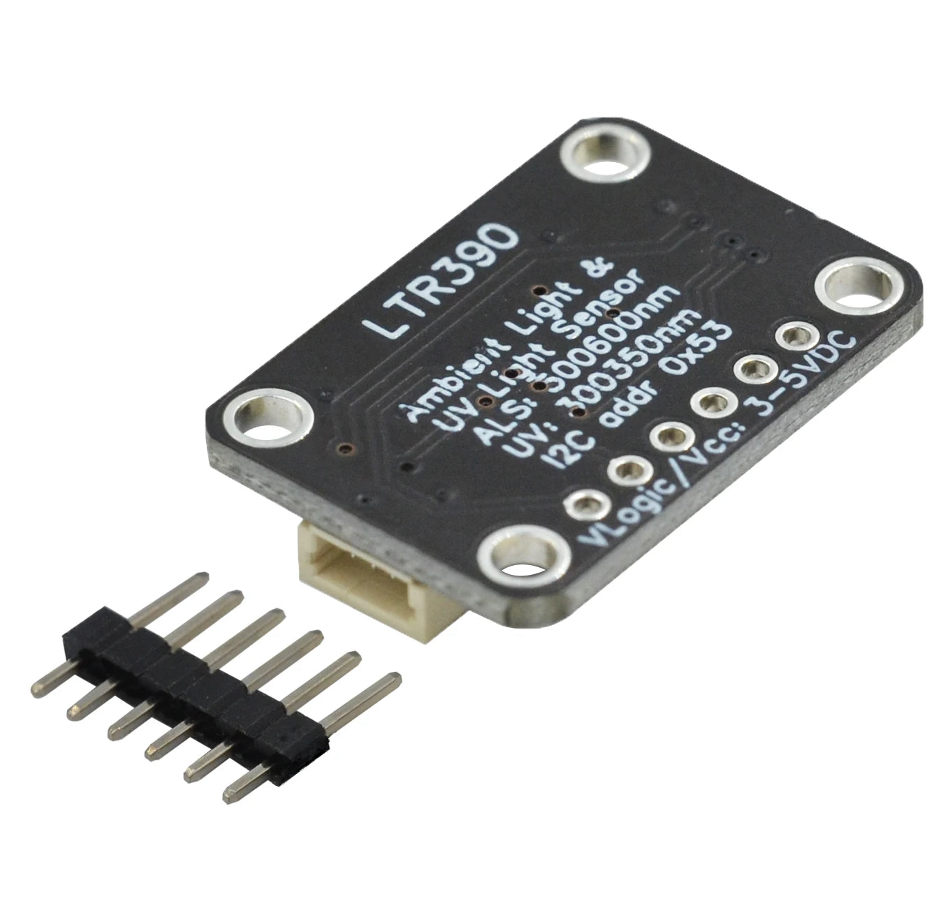 LTR390 UV Light Sensor Module 280nm 430nm | I2C UART Support 3.3V 5V for Intensity Detection and Weather Monitoring
