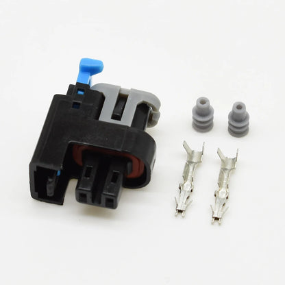 Wuling Excelle Sail Fuel Injector 2Pin Waterproof Connector Plug with Terminal for Methanol Modified Cars
