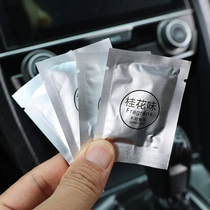 Car Air Outlet Aromatherapy Clip Solid Aromatherapy Strips Set 8cm Auto Air Vent Wind Direction Paddle Hidden Fragrance Clip