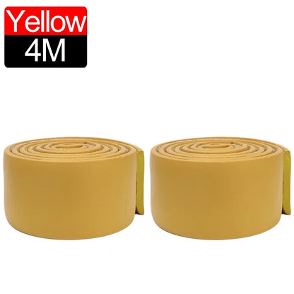 6/2M Waterproof enclosure Self adhesive Skirting Line 3D Wall Sticker Thickened Anti-collision Decoration Kid's Corner Line