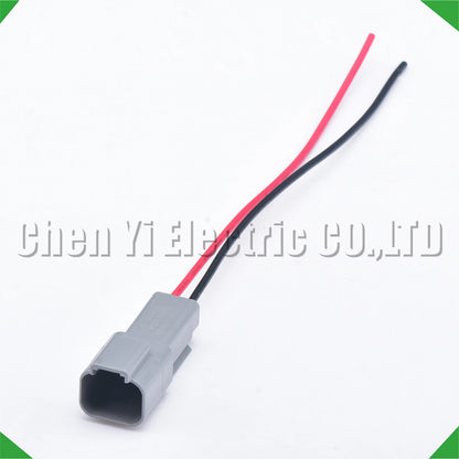 2 Pin Waterproof DT Connector DT06-2S DT04-2P DT04-2S 18AWG 15cm Automotive Pigtail