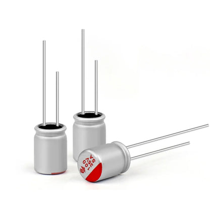 DIP Solid Electrolytic Capacitor 16V 47uF–1500uF for Graphics Card and Motherboard Applications