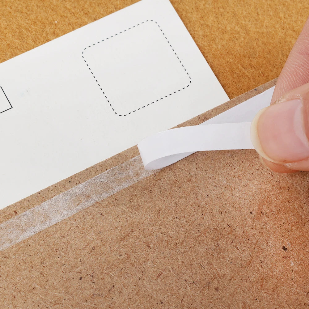 10/1Rolls Double Sided Adhesive Tape 8M Ultrathin White Strong Tape Sticker for Home Office Craft Double Sided Tape Sticky Paper