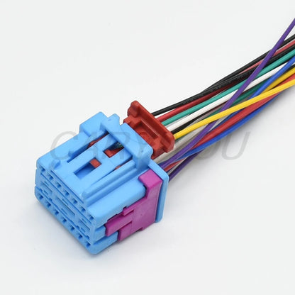 8K0972483D / 4F0972575D Automotive 17-Pin Power Seat Connector — VW / Audi Electric Seat with Memory & Heating