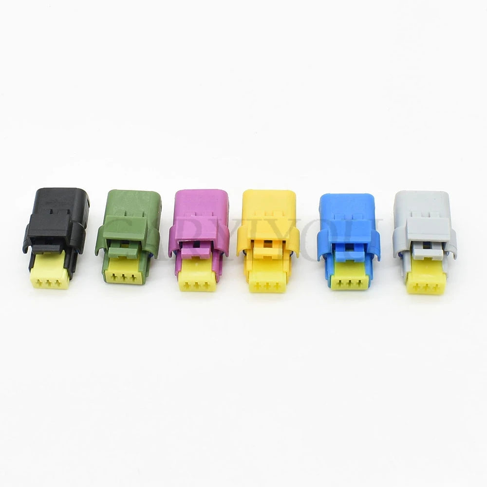 3-Pin 1.5mm Blue Connector 211PC032S0049 DJ7037A-1.5-21 for PSA Peugeot Citroen Headlight Gearbox