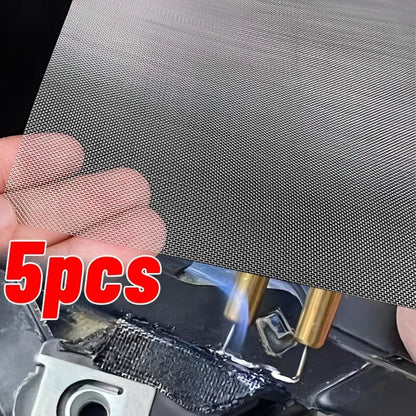 Car Bumper Stainless Steel Repair Net Plastic Crack Repair Net for Body Home Heat-resistant Metal Mesh Car Accessories 1/5pcs