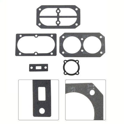 Air Compressor Valve Plate Gaskets &amp; Washers Repair Kit — Replacement Seal Set for Air Compressor Maintenance