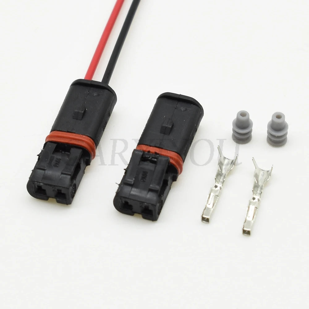 sealed automotive connector housing providing reliable electrical contact for vehicle systems