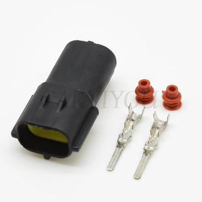 durable 2 pin sealed car and truck connector for reliable electrical connections