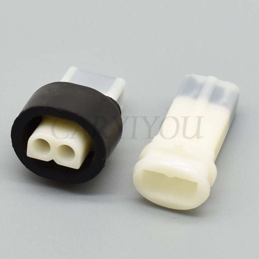 sealed 2 pin automotive electrical connector for secure power connections in vehicles